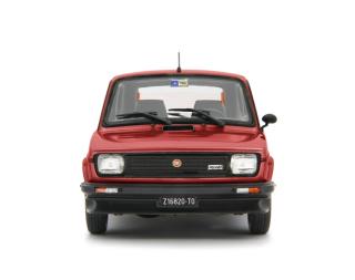 Fiat 127 Sport 70 HP - 1981 Rosso metallizzato Laudoracing 1:18 Resinemodell (Türen, Motorhaube... nicht zu öffnen!)